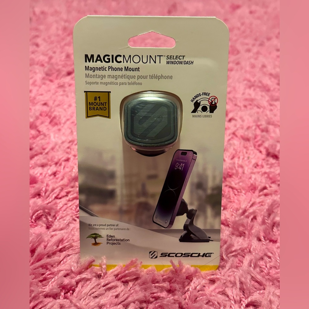 NEW - Scosche Magnetic Phone Mount